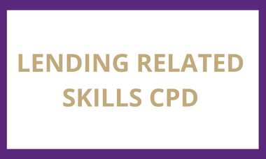 Lending related Skills CPD NW