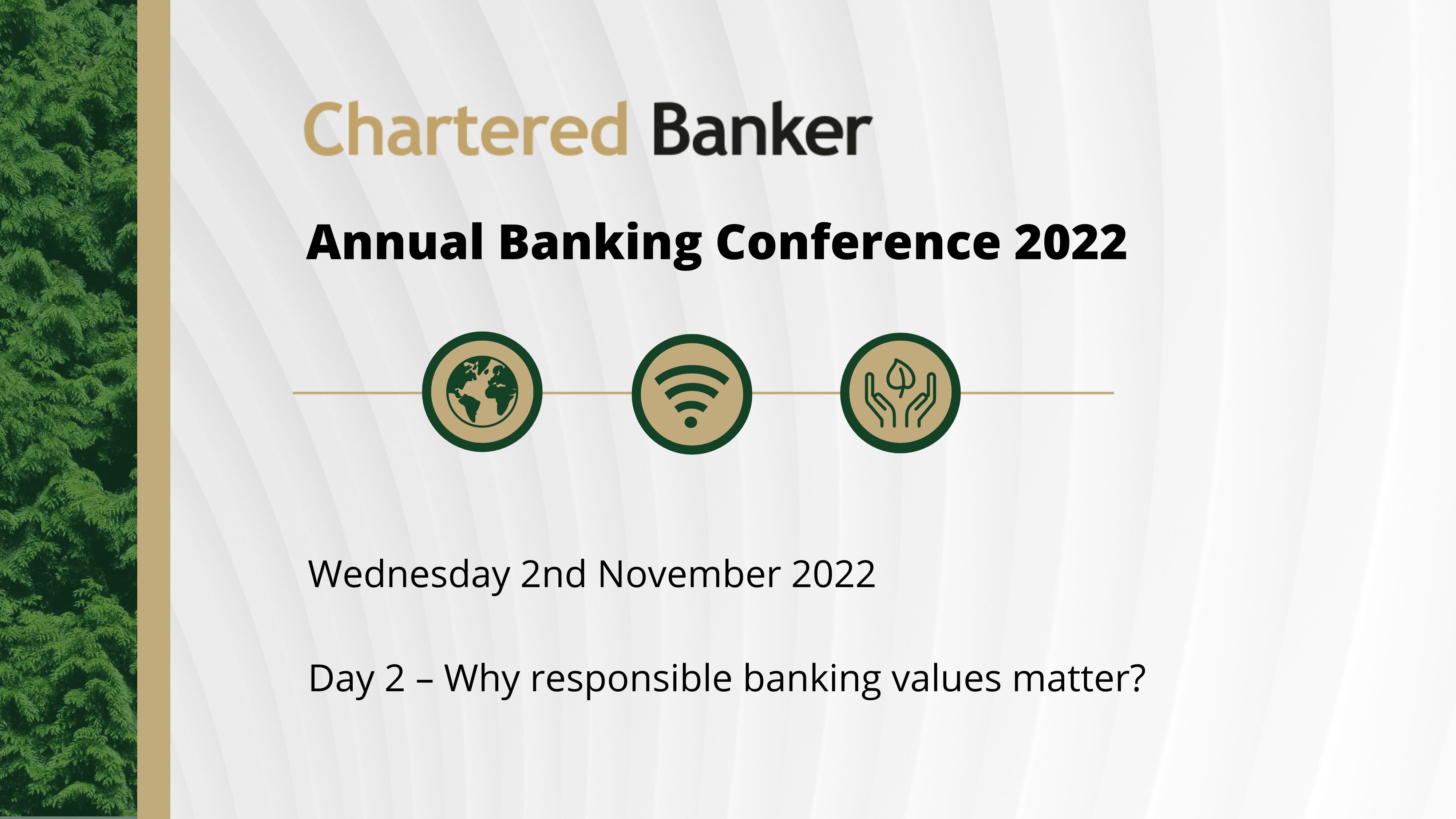 CBI Annual Banking Conference 2022 Day 2 Why responsible banking